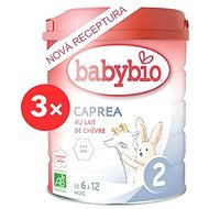 BABYBIO CAPREA 2 Kozie mlieko 3× 800 g - Dojčenské mlieko