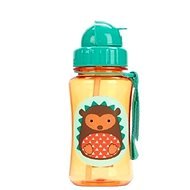 Skip Hop Zoo Bottle with a Straw - Hedgehog - Children's Water Bottle