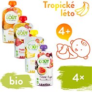 Good Gout BIO Pouches Tropical Summer 4 × 120g - Baby Food