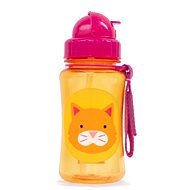 Skip Hop Zoo bottle with a straw - Kitty - Children's Water Bottle