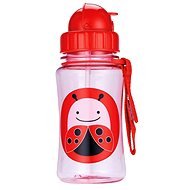 Skip Hop Zoo Bottle with a Straw  - Ladybird - Children's Water Bottle