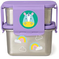 Skip Hop Zoo Dinosaur Food Carrier 3m+ Unicorn 2 pcs - Children's Bowl