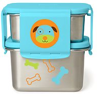 Skip Hop Zoo Dinosaur Food Carrier 3m+ Dog 2 pcs - Children's Bowl
