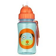 Skip Hop Zoo bottle with a straw - Dog - Children's Water Bottle