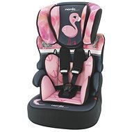 NANIA Animals BeLine SP 9–36kg Flamingo 2020 - Car Seat
