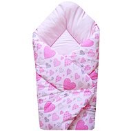 COSING SLEEPLEASE Rózsaszín szív - Pólya
