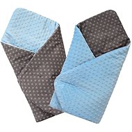 COSING MINKY Blue - Swaddle Blanket