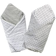COSING MINKY grey - Swaddle Blanket