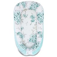 COSING SLEEPLEASE Peony with Flamingos Mint - Baby Nest