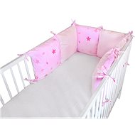 COSING Cushion Mantinel - Stars Pink - Crib Bumper