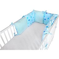 COSING Cushion Mantinel - Stars Blue - Crib Bumper