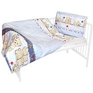 COSING COMFORT 2-Piece Bedding Set - Two Teddy Bears Grey - Children's Bedding