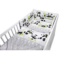 COSING 3-Piece Bedding Set - Panda Grey - Children's Bedding