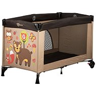 Gmini Nyja animals - Dark Brown - Travel Bed