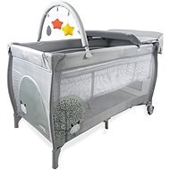 ASALVO COMPLET Gray Nordic (Hanging Bottom, Baby Gym, Zipper and Changing Pad) - Travel Bed