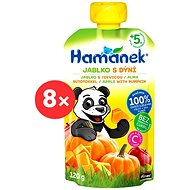 HAMÁNEK Apple with Pumpkin 8× 120g - Baby Food