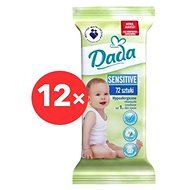 DADA SENSITIVE 12× 72 Pcs - Baby Wet Wipes