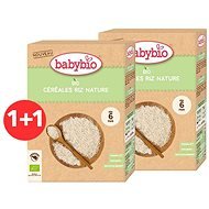 BABYBIO Baby Organic Rice Porridge Natur 2× 200g - Dairy-Free Porridge