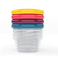 BABYMOOV Color Bowls with Lids 120ml - 4 Pcs - Bowl Set