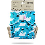PETIT LULU Maxi Night Diaper sz - Polar Bears - Nappies