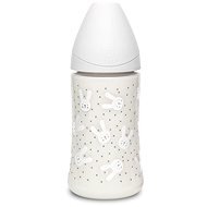 SUAVINEX Premium Zajačik 270 ml sivá - Dojčenská fľaša