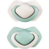 Canpol babies Set PURE COLOR 6–18m Green - Baby Pacifier