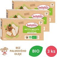 BABYBIO Biscuits with Hazelnuts 3× 160g - Children's Cookies