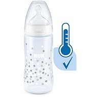 NUK FC+ cumisüveg hőmérséklet-szabályozóval 300 ml fehér - Cumisüveg
