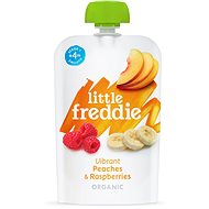 Little Freddie Peaches with Raspberries 6× 100g - Baby Food