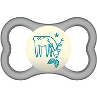 MAM Dummy AIR NIGHT 6m+ Grey - Baby Pacifier