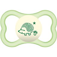 MAM Dummy AIR NIGHT 6m+ Green - Baby Pacifier