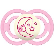 MAM Dummy PERFECT NIGHT 6m+ Pink Moon - Baby Pacifier
