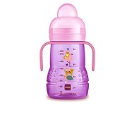 MAM TRAINER pink 4m+ 220 ml - Baby Bottle