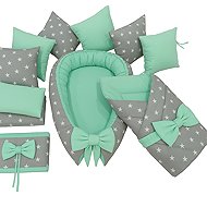 BabyDippy Stars mint set XL - Baby Health Check Kit