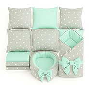 BabyDippy Stars mint set L - Baby Health Check Kit