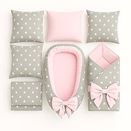 BabyDippy Stars pink set M - Baby Health Check Kit