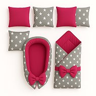 BabyDaddy Set S Stars fuchsia - Baby Health Check Kit
