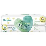 PAMPERS Coconut Pure 84 Pcs - Baby Wet Wipes