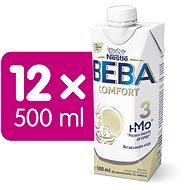 BEBA COMFORT 3 HM-O Liquid 12× 500 ml - Tekuté dojčenské mlieko