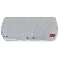 Petite &amp; Mars Jinja acélszürke - Babakocsi kézmelegítő