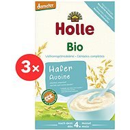HOLLE Organic Oatmeal Porridge 3 Pcs - Dairy-Free Porridge