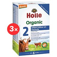 HOLLE Organic Baby Formula 2 Follow-on 3× 600g - Baby Formula