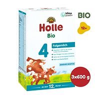 HOLLE BIO Detská mliečna výživa 4 pokračovacie 3× 600 g - Dojčenské mlieko
