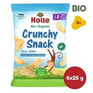 HOLLE Organic crunches 6 x 25g - Crisps for Kids