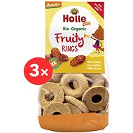 HOLLE Fruit rings with dates 3 pcs - Children's Cookies