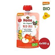 HOLLE Red Bee Organic Apple Strawberry 6×100 g - Meal Pocket
