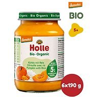 Holle Bio Pumpkin with rice 6 x 190g - Baby Food