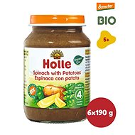 HOLLE Organic Spinach with potatoes 6× 190 g - Baby Food