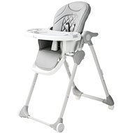 Bo Jungle B-Dinner Chair Wheely sivá - Stolička na kŕmenie