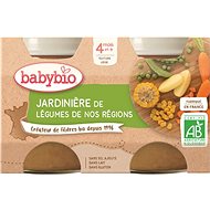 BABYBIO Vegetable mixture 2 × 130 g - Baby Food